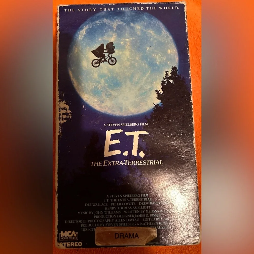 ALL TIME “ET” MOVIE VHS